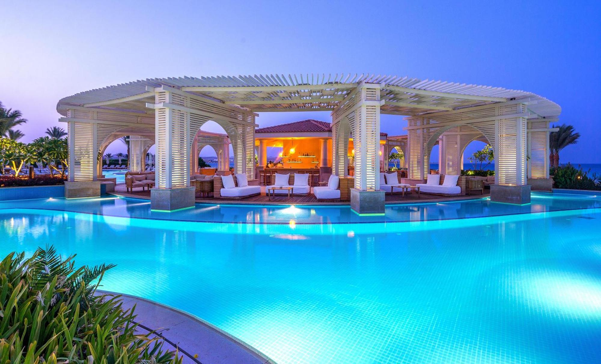 Baron Palace Sahl Hasheesh Χουργκάντα Εξωτερικό φωτογραφία The pool at the resort