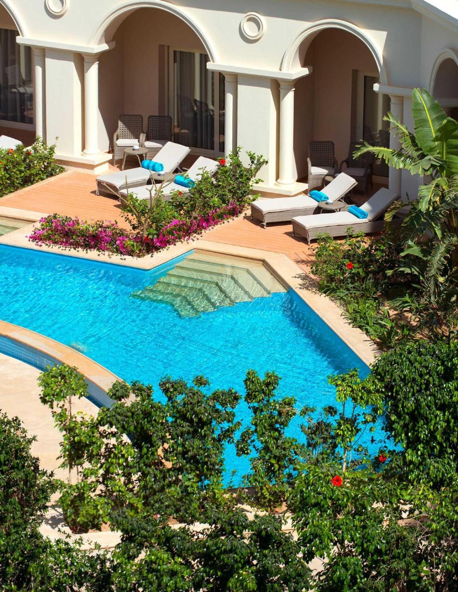 Baron Palace Sahl Hasheesh Χουργκάντα Εξωτερικό φωτογραφία The swimming pool at the hotel